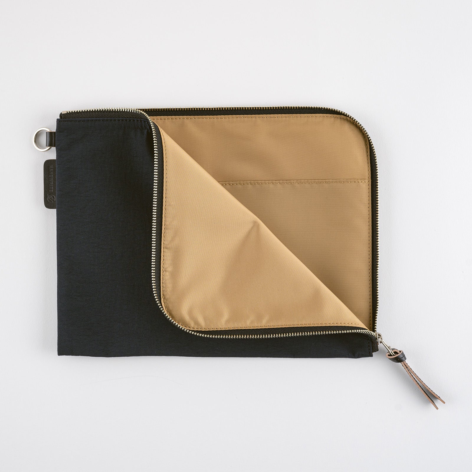 Hobonichi Tragen Flat Pouch for A6 Size (Black) | Little Craft Place