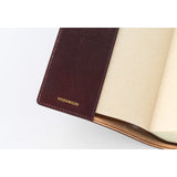 Hobonichi Dark Cherry (5-Year Techo) A6 Size Cover Only