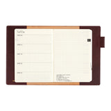 Hobonichi Dark Cherry (5-Year Techo) A6 Size Cover Only