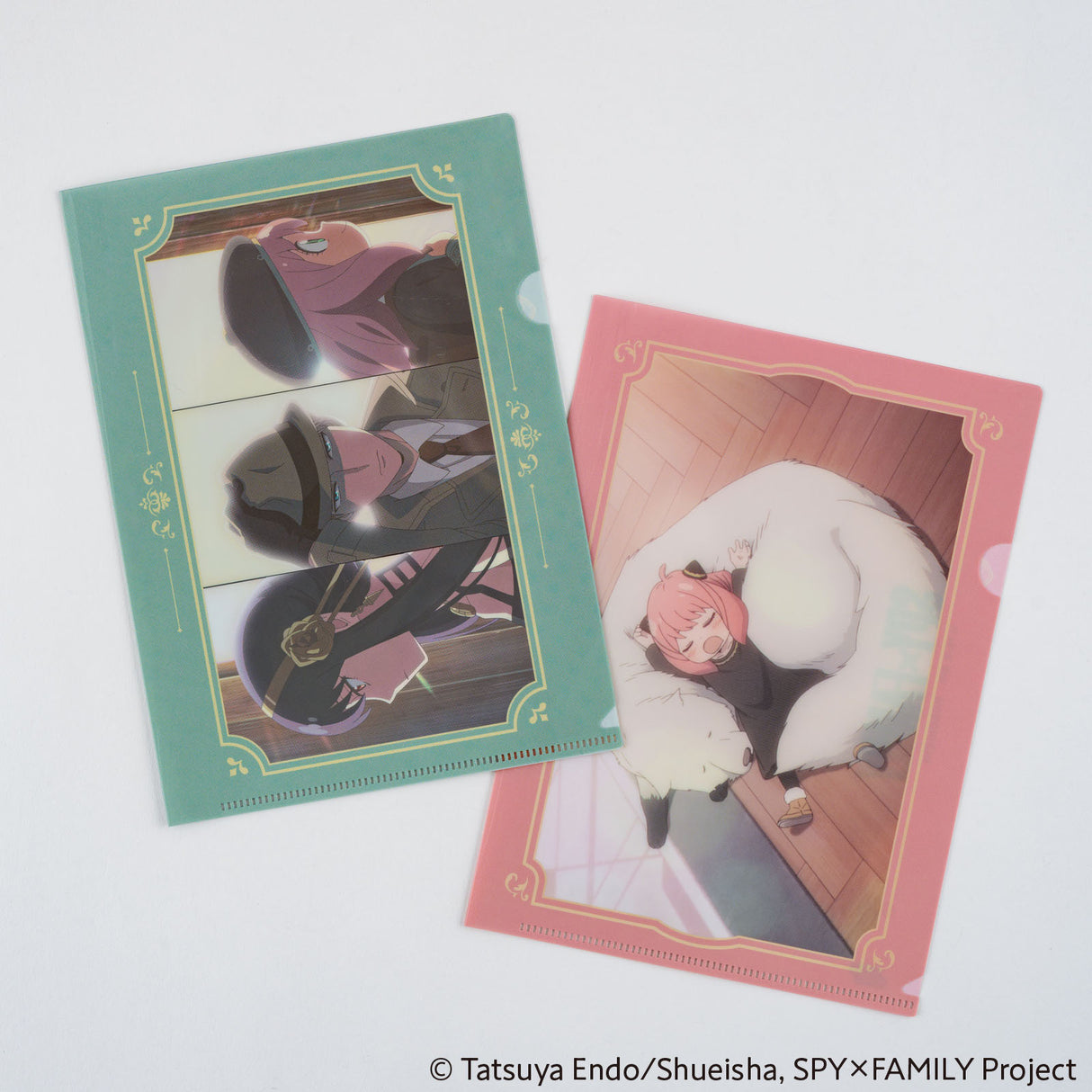 Juego de 2 carpetas transparentes Hobonichi SPY x FAMILY para tamaño A5