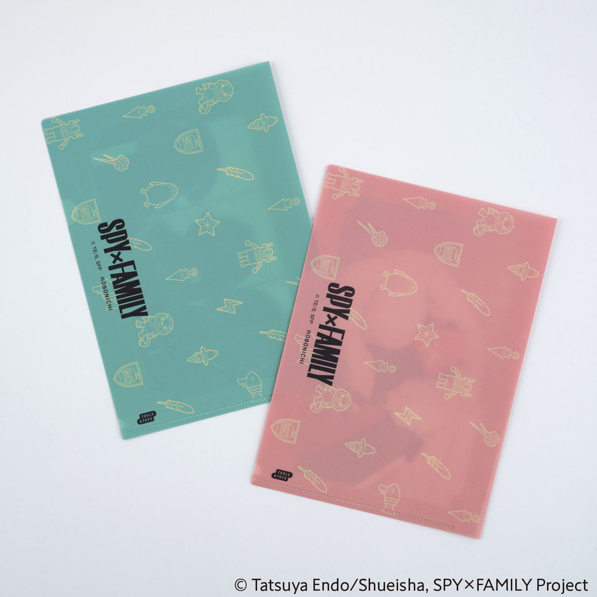 Juego de 2 carpetas transparentes Hobonichi SPY x FAMILY para tamaño A5