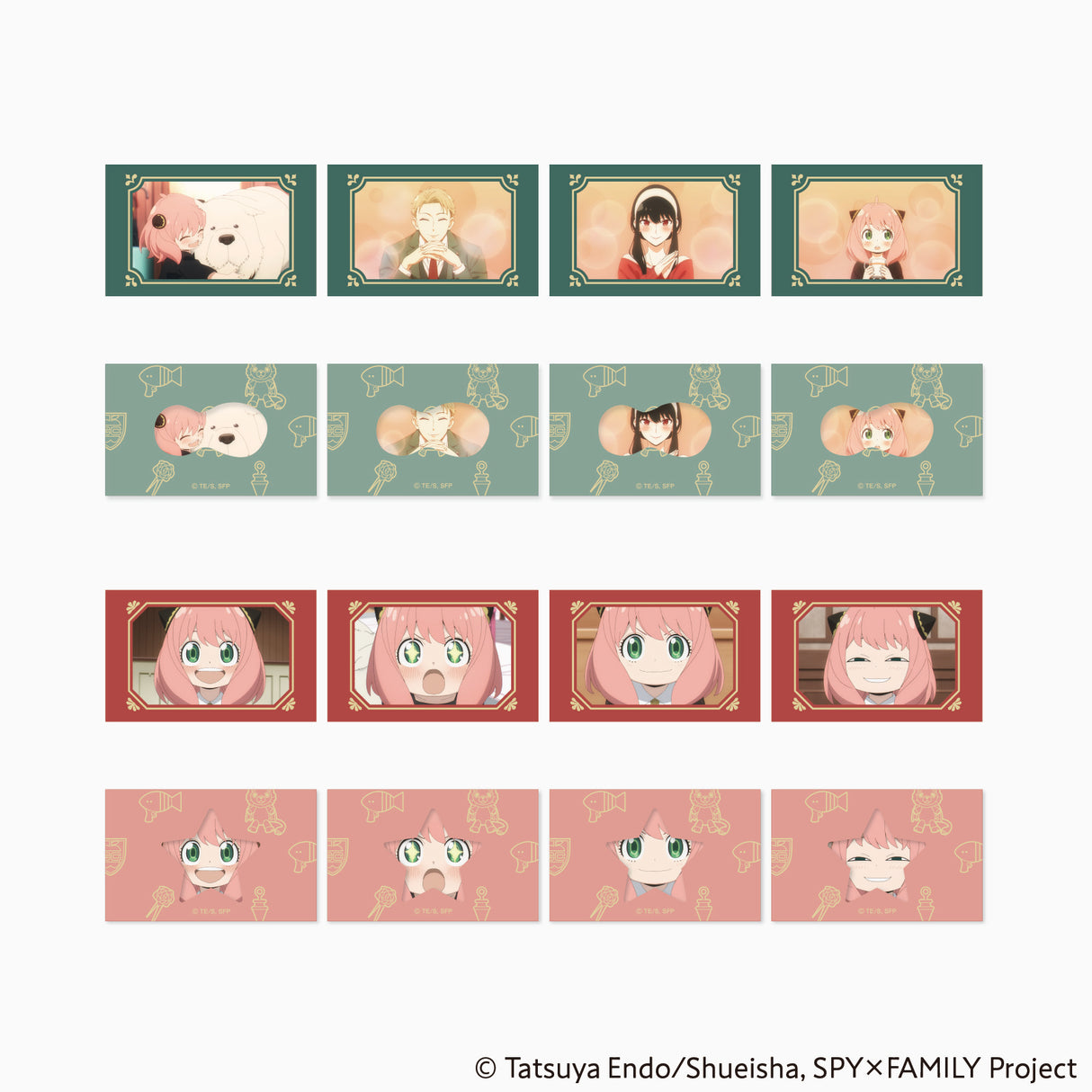 Juego de mininotas SPY x FAMILY