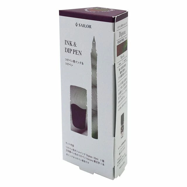 Sailor Hocoro Dip Pen and Sailor Dipton Ink Set - Sheen