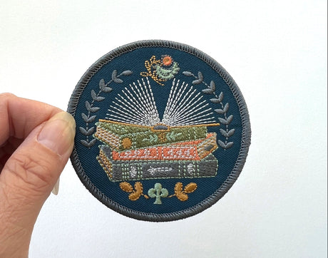 Reader Moonglow Embroidery Sticker Patch