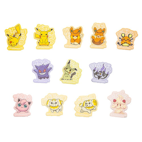 Pokemon Flake Stickers Type A
