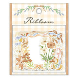 Ribloom Flake Sticker - Brown
