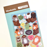 Maobabie Sticker Sheet - Little Cowboy Cats