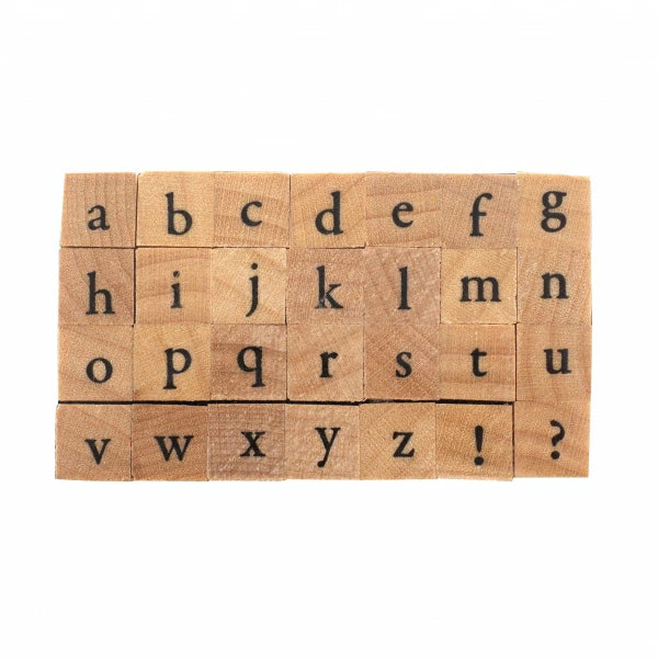 Petit Letter Stamp Set - Small Size - Lowercase Alphabet