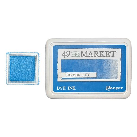 49 And Market Dye Ink Pads - Summer Sky