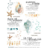 49 And Market Rub-On Transfer Set 6"X8" - Summer Stories