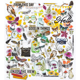 49 and Market Curiosities In Willow Grove Ephemera Set - Icons And Titles