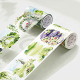 Monet's Garden Wide Washi/PET Tape