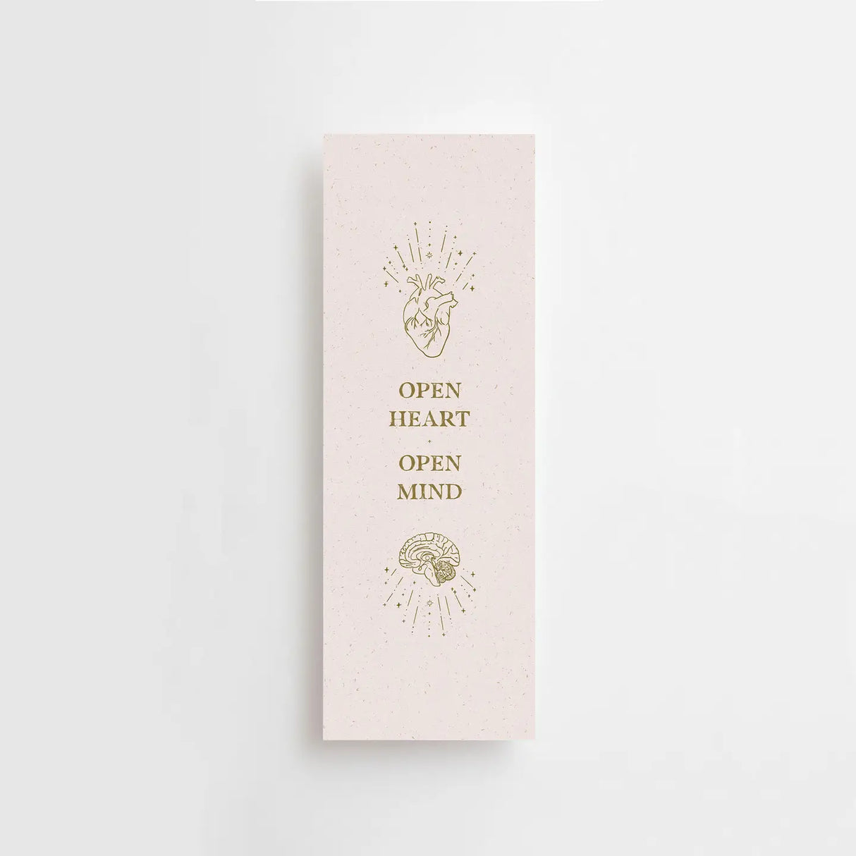 Anna Cosma Bookmark - Open Heart - Open Mind