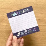 Featuring charming watercolor of a cat fixing their flower crown from Japanese illustrator 4legs

It is a convenient size that is not too big or too small.&nbsp;Please use it&nbsp;as a communication tool for small thank you and announcements.&nbsp;There are no lines on the front side, so&nbsp;you can use it freely as&nbsp;a shop card or business card&nbsp;with stamps and stickers&nbsp;as well as memos and letters.&nbsp;It is a great gift for people who like paper.&nbsp;The gorgeous and gentle designs&nbsp;w
