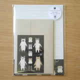 Bring charm and warmth to your letters with this adorable Cat Tsunagi letter set from 4legs. Featuring sweet, hand‑drawn watercolor cat illustrations this set adds a playful yet elegant touch to every note you send.

16 Pieces of A5 paper
4 Envelopes
1 Sticker sheet