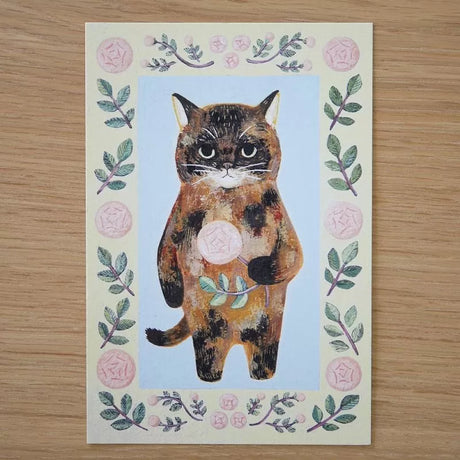 Size: 10cm x 14.8cm.
Double-sided full color.
Material: Paper (textured, slightly thick paper, ivory color)

The paper is environmentally friendly&nbsp;and contains over 30% non-wood bamboo pulp for a warm texture

Please note that the actual color may appear different&nbsp;on your computer or smartphone monitor.