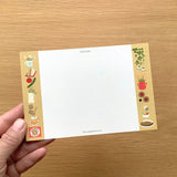 Size: 10cm x 14.8cm.
Double-sided full color.
Material: Paper (textured, slightly thick paper, ivory color)

The paper is environmentally friendly&nbsp;and contains over 30% non-wood bamboo pulp for a warm texture

Please note that the actual color may appear different&nbsp;on your computer or smartphone monitor.