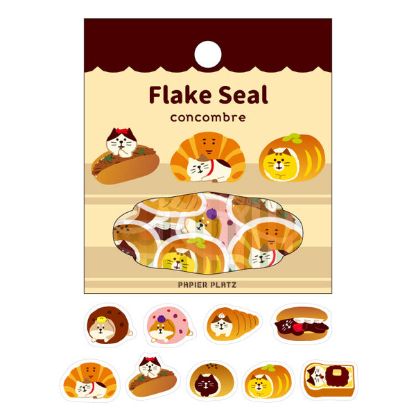 Papier Platz x Concombre Flake Sticker - Bakery