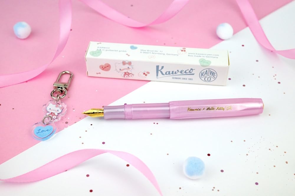 Kaweco x Hello Kitty Classic Sport Fountain Pen - 50th Anniversary Moonlit Pink - Limited Edition