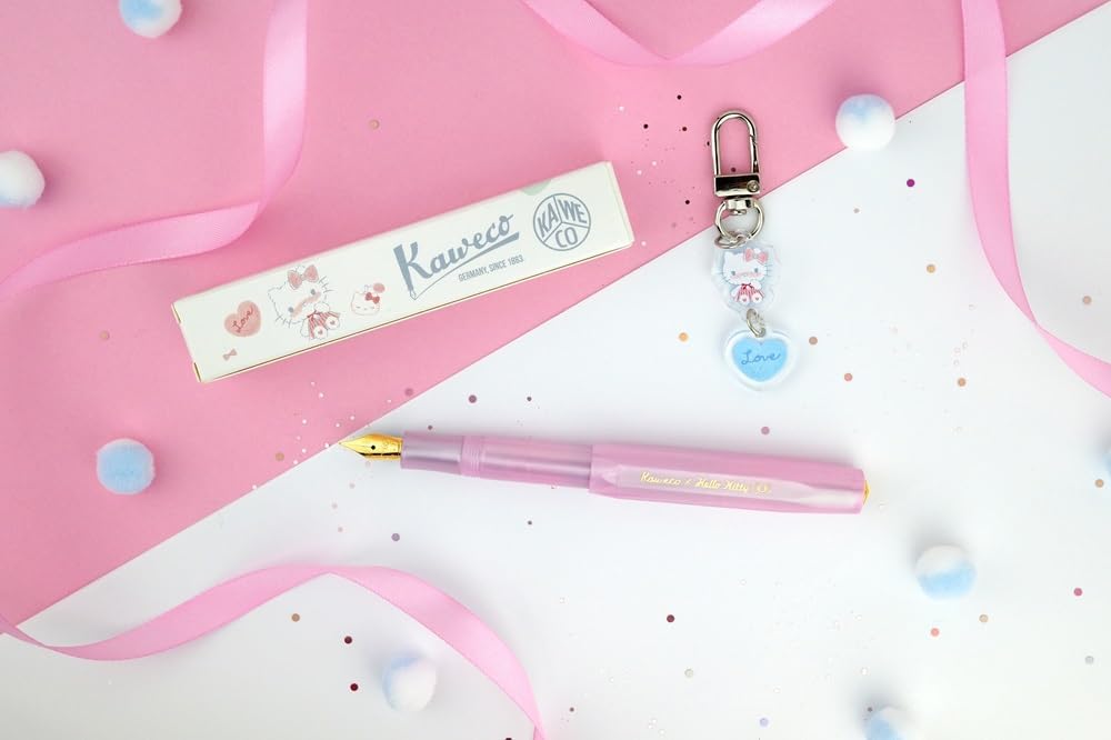 Kaweco x Hello Kitty Classic Sport Fountain Pen - 50th Anniversary Moonlit Pink - Limited Edition