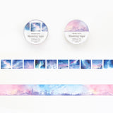 Cinta washi de cielo nocturno Awa