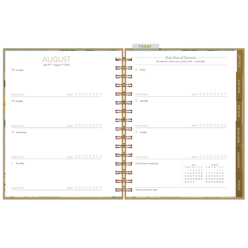 Love You 2024-2025 Seedlings 17 Month Planner