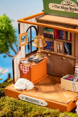 The Muse Bookshop DIY Miniature House Kit