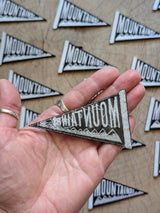 Mountains Pennant Patch