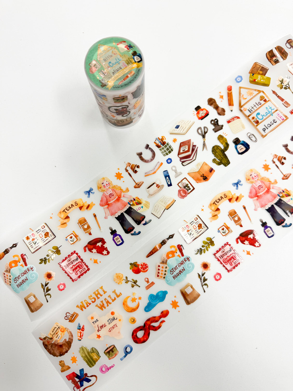 PaperaicaShop x Little Craft Place Pre-cut PET Tape - Stationery Fest