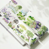 Monet's Garden Wide Washi/PET Tape