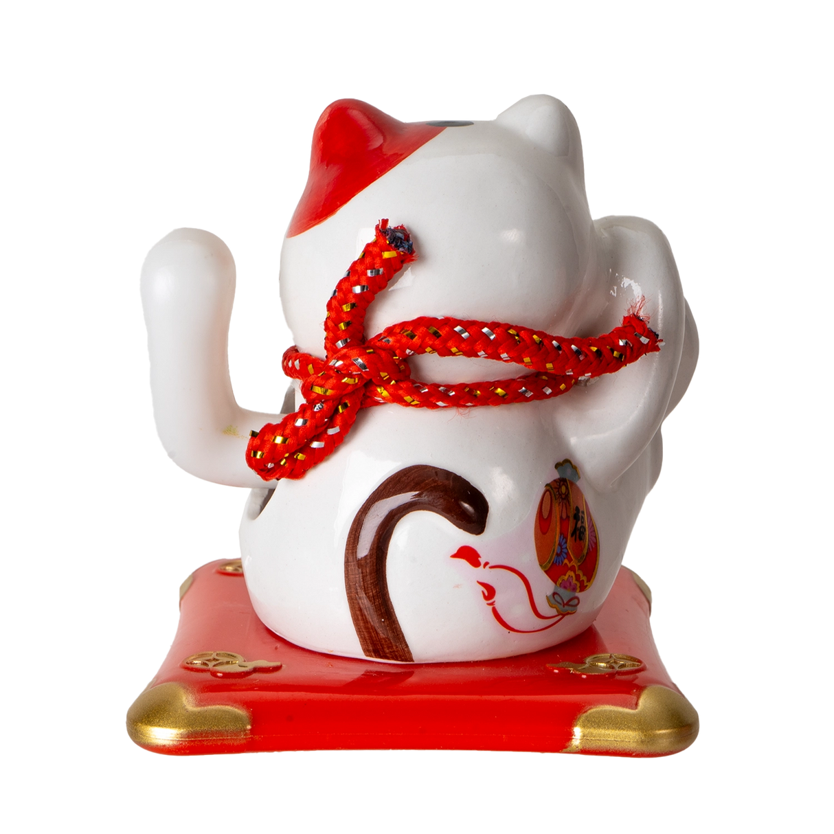 Urban Tokyo - 5 Inch Tall Solar Powered Lucky Cat with Movable Arm

Size: 5"H

Material: Ceramic