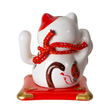 Urban Tokyo - 5 Inch Tall Solar Powered Lucky Cat with Movable Arm

Size: 5"H

Material: Ceramic