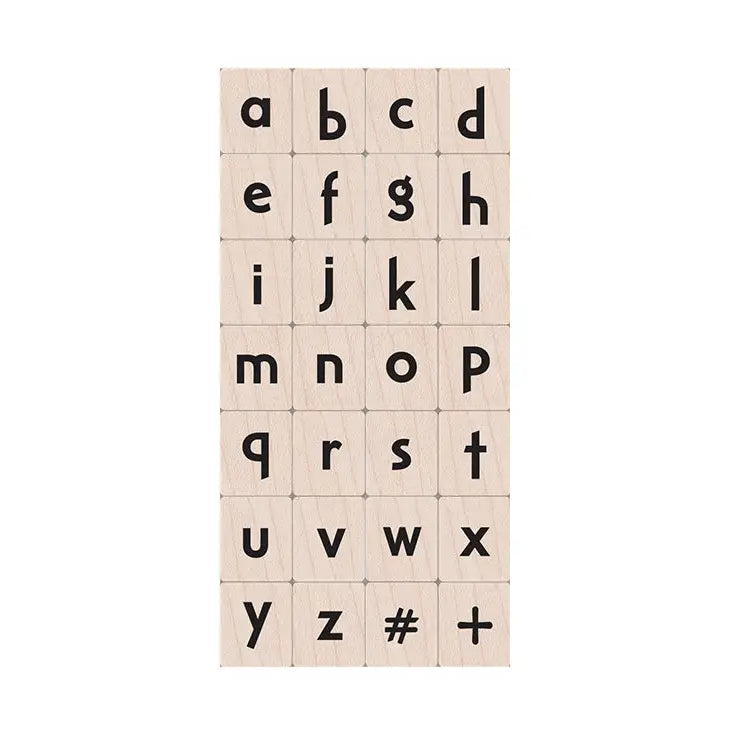 Lowercase Craft Letter Set Wood Stamps - Hero Arts