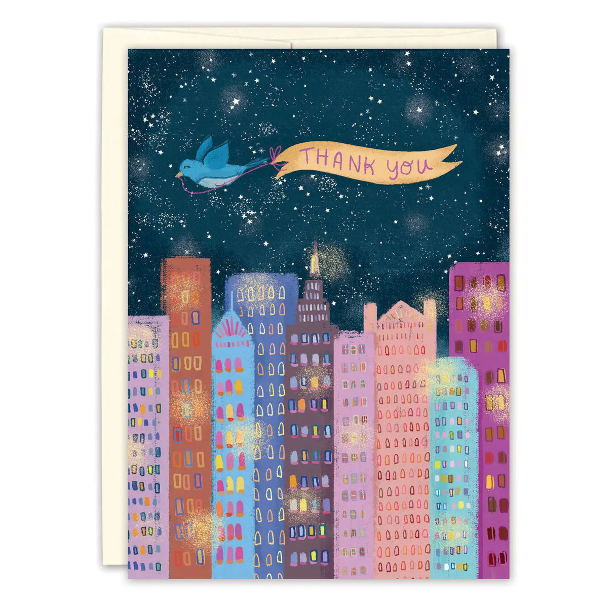 City Lights Thank You Card