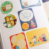 Journal and Craft Paper Labels Sticker Roll