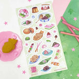 STICKII Traditional Asian Snacks Sticker Sheet