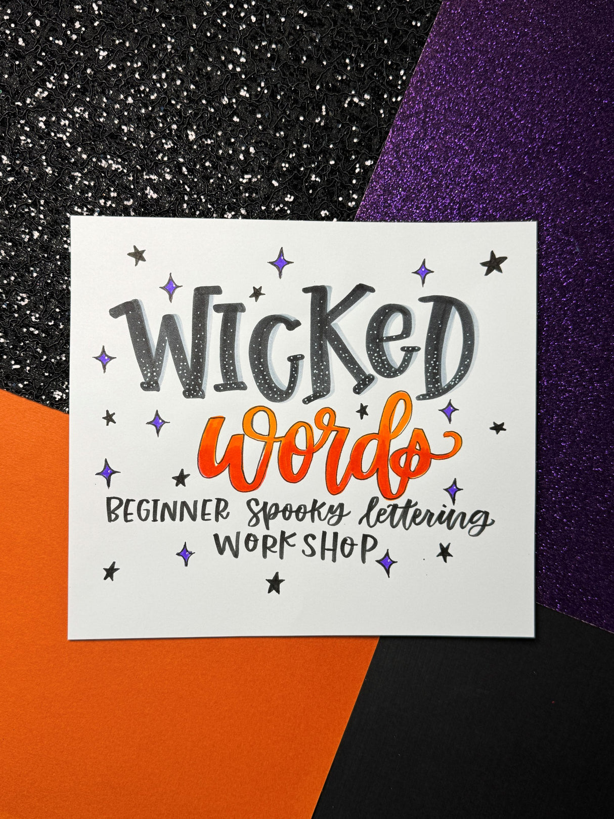 Wicked Words: Beginner Spooky Lettering Workshop with Emily Solis