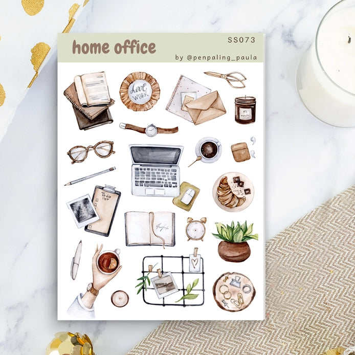 Home Office Sticker Sheet
