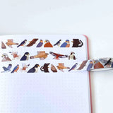 British Birds of Prey Washi Tape