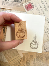 The Creeping Moon - Potion Ink Bottle Rubber Stamp