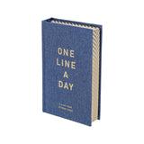 Denim One Line A Day Journal