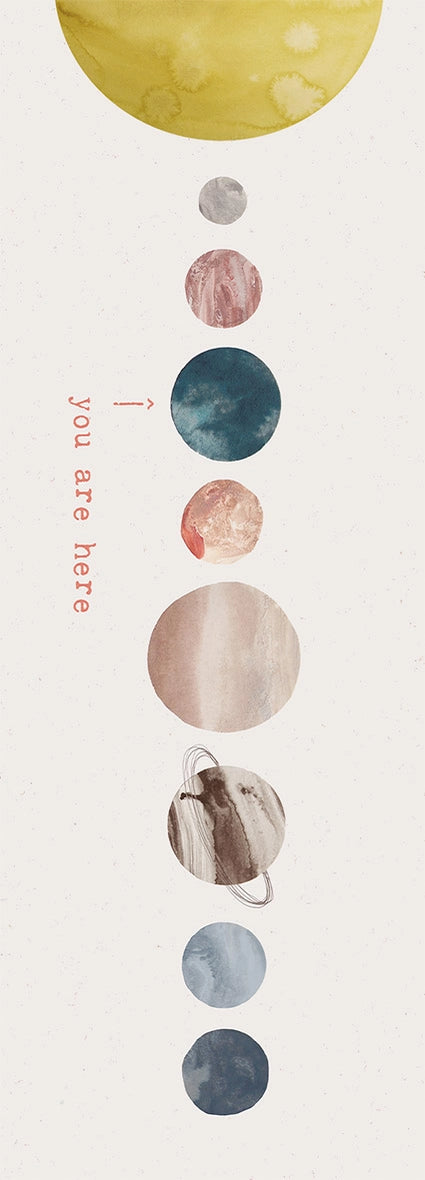 Anna Cosma Bookmark - You Are Here