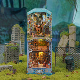 Diy Miniature House Book Nook Kit: Haven Zero w/ Dust Cover