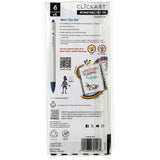 Clickart Retractable Felt Tip Marker 6-Pack - Night Scape