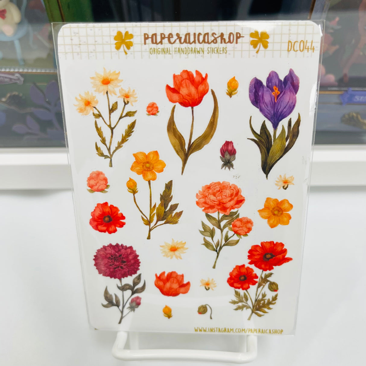 PaperaicaShop Spring Floral Planner Sticker