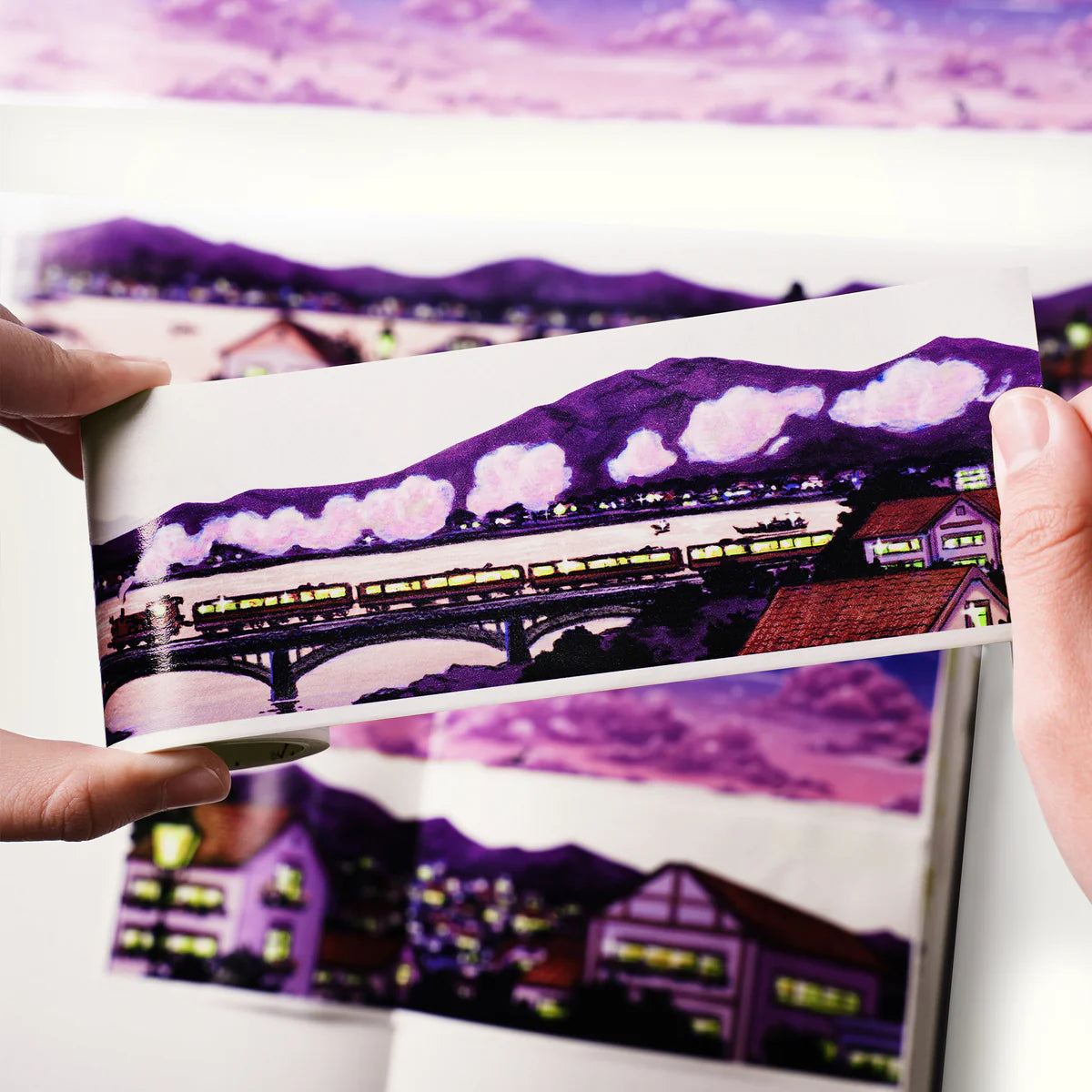 Pre-cut Twilight Veil Wide PET Tape