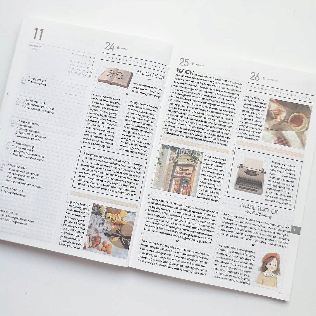 A Guide to Penmanship & How to Journal Minimally with Nelli from Munchieko