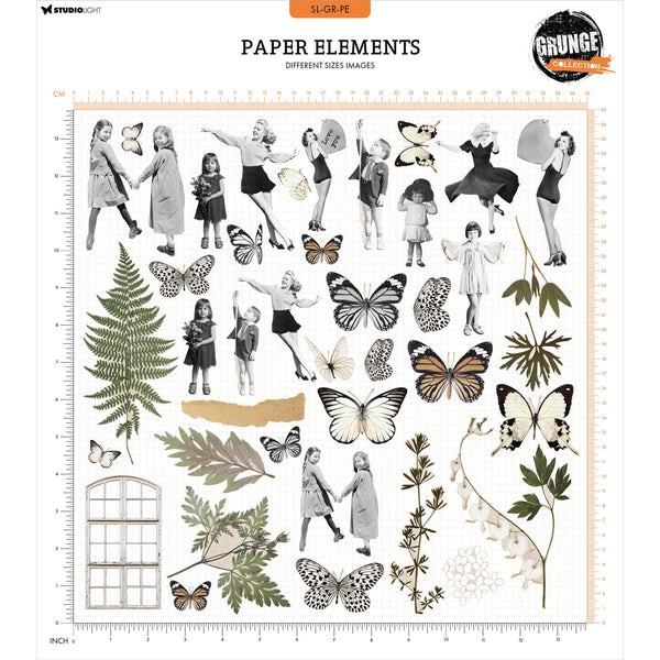 Nr. 09, People & Botanics Grunge Paper Elements