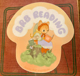 Marika Paz Vinyl Sticker - BRB Reading