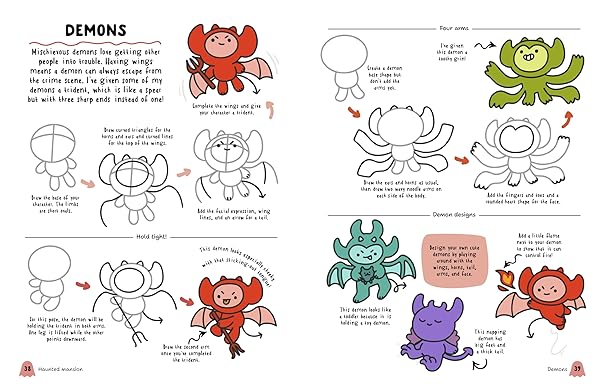 How To Draw Cute Spooky Stuff